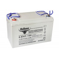 Тяговый гелевый аккумулятор RuTrike 6-EVF-100 (12V100A/H C3)